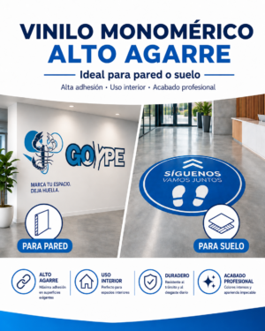 Vinilo impreso Alto Agarre